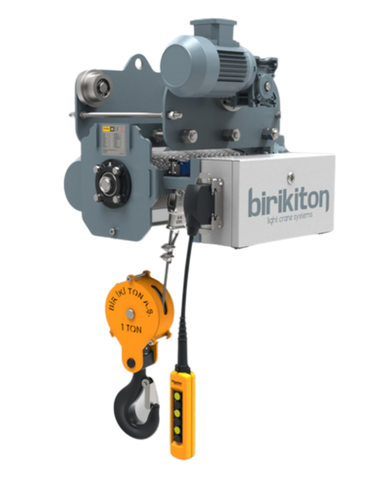 1000 kg 6 8 metre 4 hareketlİ monoray vİnÇ