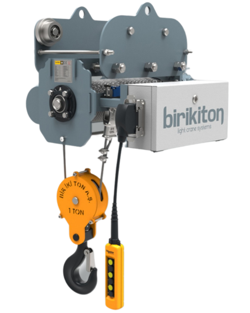 1000 kg 6 8metre 2 hareketlİ monoray vinç