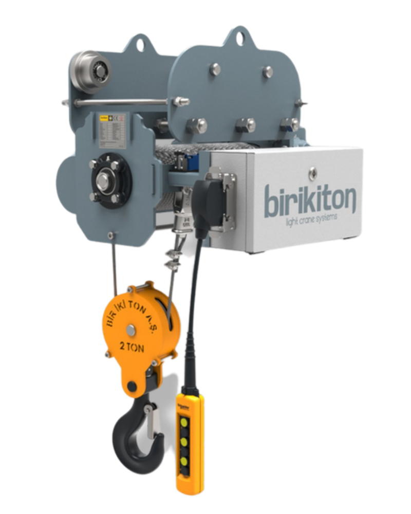 2000 kg 6 8metre 2 hareketlİ monoray vinç